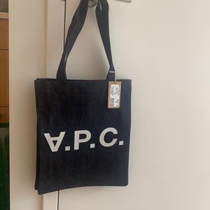 APC Denim Tote Bag
